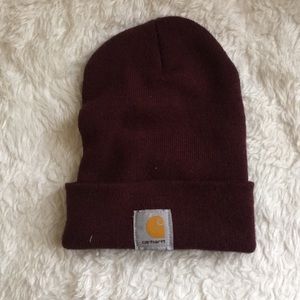 Maroon Carhartt Beanie